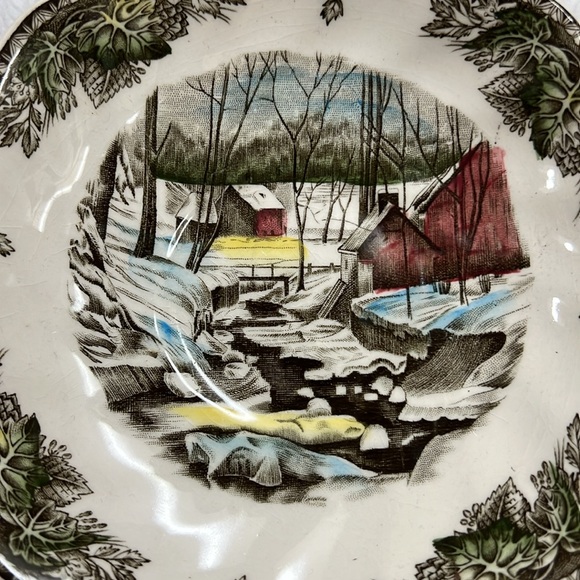 Vintage Johnson Bros The Friendly Village Tea Cup & Saucer made in England - Picture 3 of 10